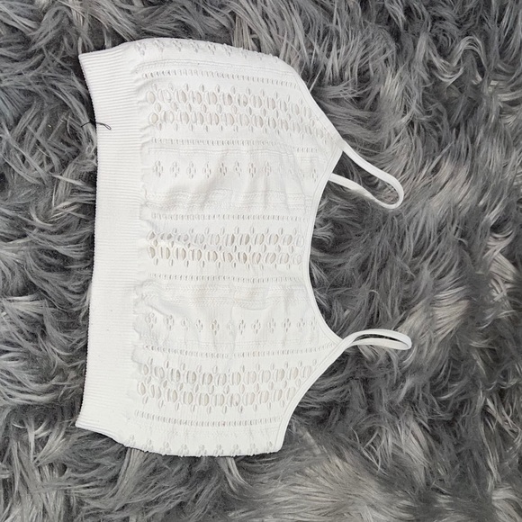 Tilly's Other - white tillys bralette 🤍